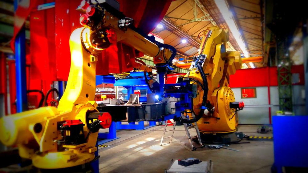 Alstom inaugure le robot de soudage le plus capacitaire du ferroviaire